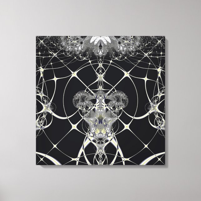 Lienzo Red dorada (Anverso)