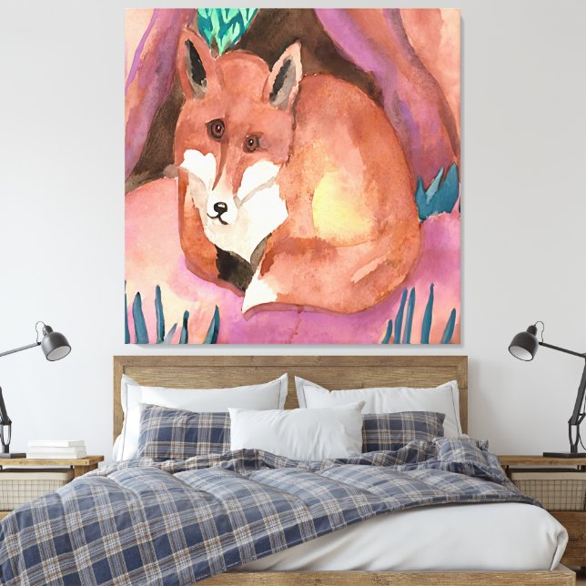 Lienzo Red Fox 🦊 (Insitu(Dormitorio))