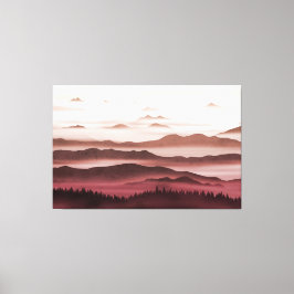 Lienzo Red Horizons