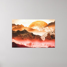 Lienzo Red Rockscape