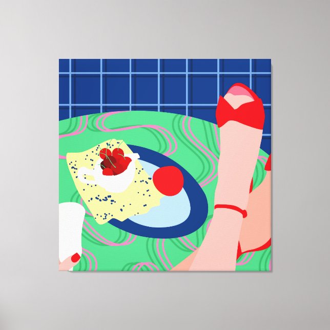 Lienzo Red Sneak Peek (Anverso)