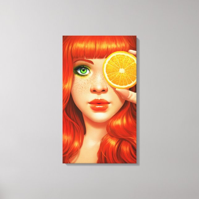 Lienzo RedOrange (Anverso)