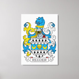 Lienzo Reeder Family Crest