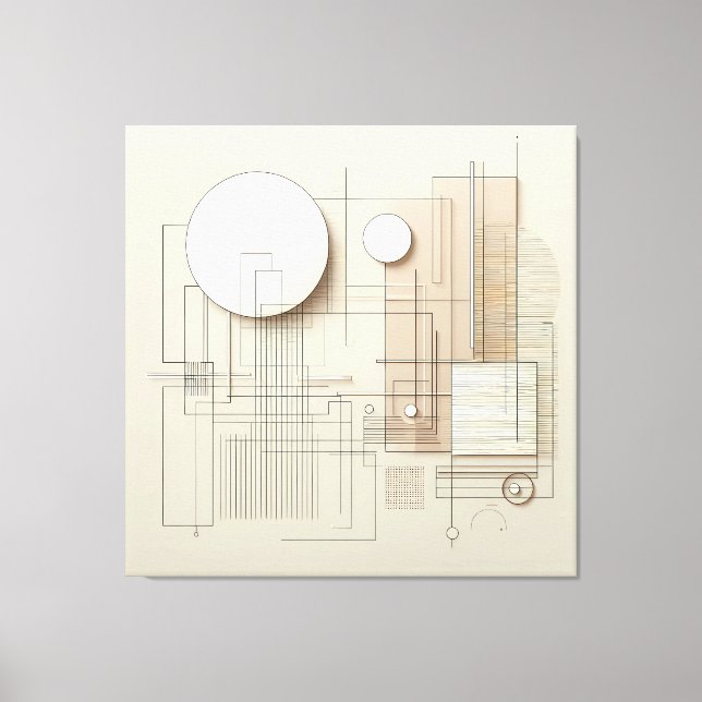 Lienzo Refined Forms (Anverso)