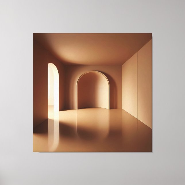 Lienzo Reflective Arch Space (Anverso)