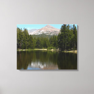 Lienzo Reflejo del lago Yosemite