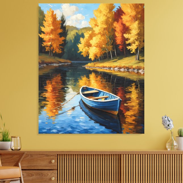Lienzo Reflejos de Otoño (Insitu (Sala de estar))
