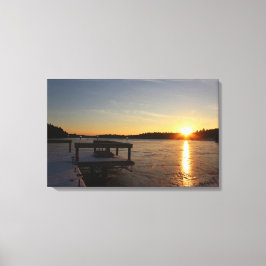 Lienzo Reflexión congelada