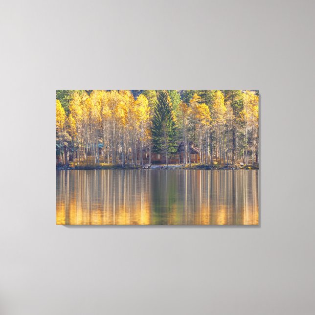 Lienzo Reflexión de caída (Anverso)