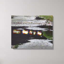 Lienzo Reflexión de la ventana del tabernáculo - Viñedo d