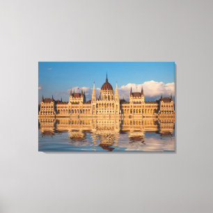 Lienzo Reflexión del Parlamento sobre la construcción del