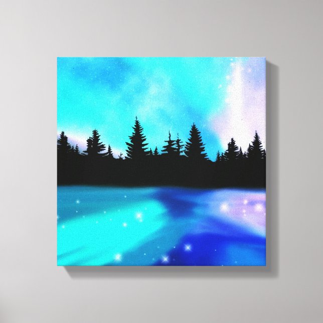 Lienzo Reflexiones de Daybreak (Anverso)