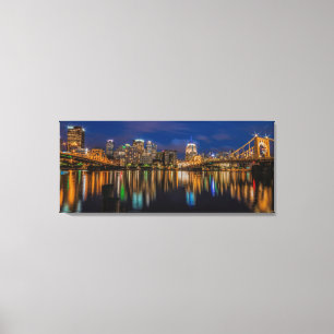 Lienzo Reflexiones de Pittsburgh