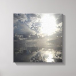 Lienzo Reflexiones después de la tormenta - Resumen de la