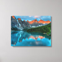 Reflexiones Parque nacional Moraine Lake Banff
