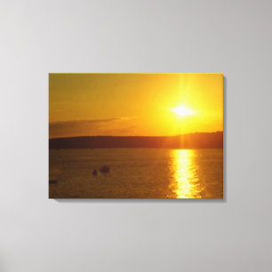 Lienzo Reflexiones sobre el sol