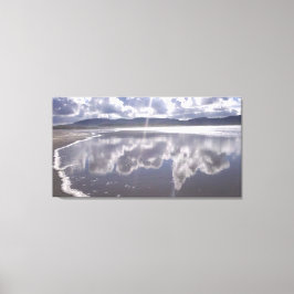 Lienzo Reflexiones sobre la playa irlandesa