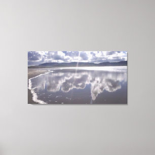 Lienzo Reflexiones sobre la playa irlandesa