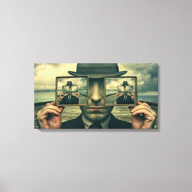 Lienzo Reflexividad  (Anverso)