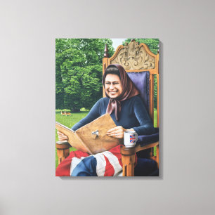 Lienzo Refugiado de Inglaterra 1975