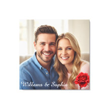 Regalo de aniversario de pareja con foto personali