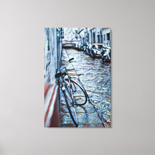 Lienzo Regalo de ciclomotor