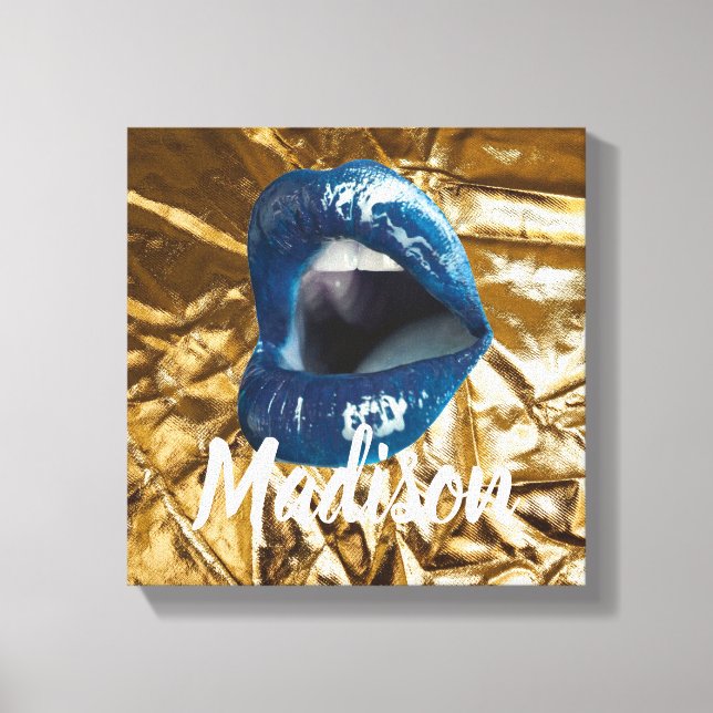 Lienzo Regalo De Cumpleaños Personalizado Para Esposa, Am (Anverso)