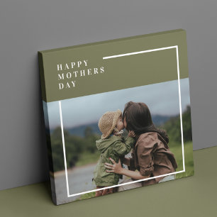 Lienzo Regalo de Día de la Madre fotográfico personalizad