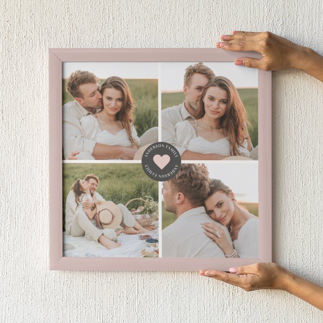 Lienzo Regalo de fotografía familiar personalizada de Col (Subido por el creador)