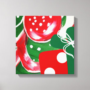 Lienzo Regalo de Navidad