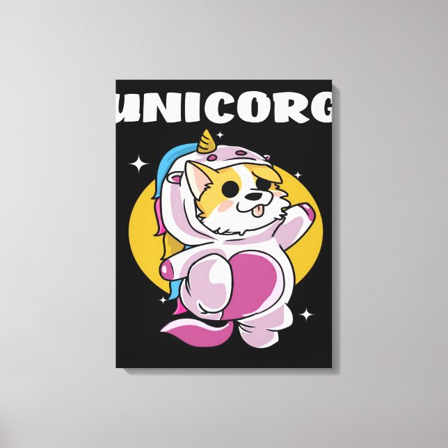 Lienzo Regalo de Perro Perro Cute Lover (Anverso)