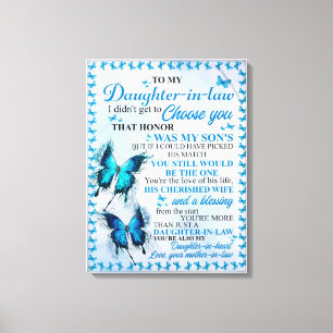 Lienzo Regalo de suegra para nuera