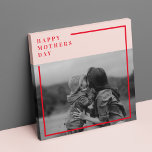Lienzo Regalo del Día de la Madre con fotos rosas y rojas<br><div class="desc">¡Muestre su aprecio por la madre con este regalo personalizado del Día de la Madre Rosa y la Foto Roja! Personalizar este artículo especial con una preciada foto que captura a tus recuerdos más queridos juntos. Ya sea un retrato familiar, un momento franco, o una instantánea favorita, este regalo reflexivo...</div>