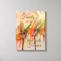 Regalo familiar de 12" x 16"