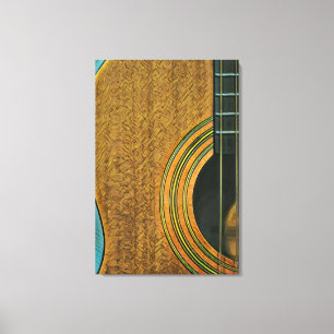 Lienzo Regalo para el guitarrista musical
