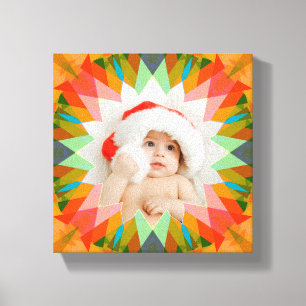 Lienzo Regalo Personalizado de la Foto de la Familia de l