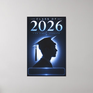 Lienzo Regalo Personalizado de Recuerdo para Graduado 202