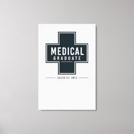Lienzo Regalo Personalizado para Graduado en Medicina 202