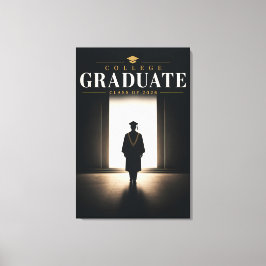 Lienzo Regalo Personalizado para Graduado Universitario 2