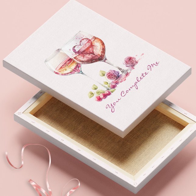 Lienzo Regalo romántico moderno de Día de San Valentín de (Subido por el creador)