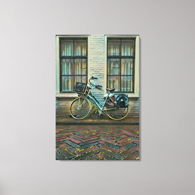 Lienzo Regalos ciclistas de Guay (Anverso)