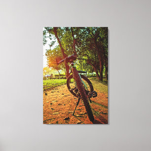 Lienzo regalos de bicicleta de montaña