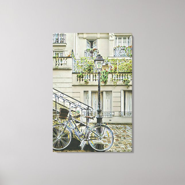 Lienzo Regalos de bicicleta de montaña (Anverso)
