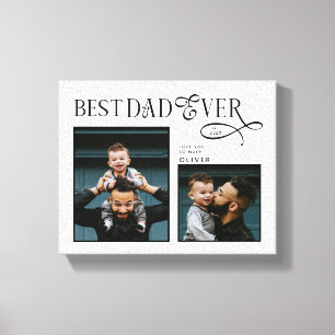Lienzo Regalos del Día del Padre Elegante Mejor Papá del 