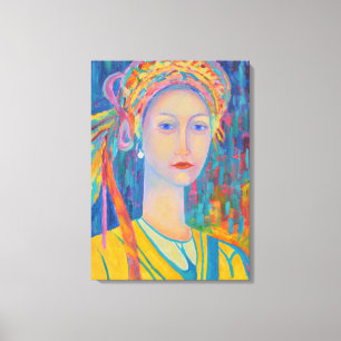 Lienzo Regalos folclóricos polacos regalos de vestir para