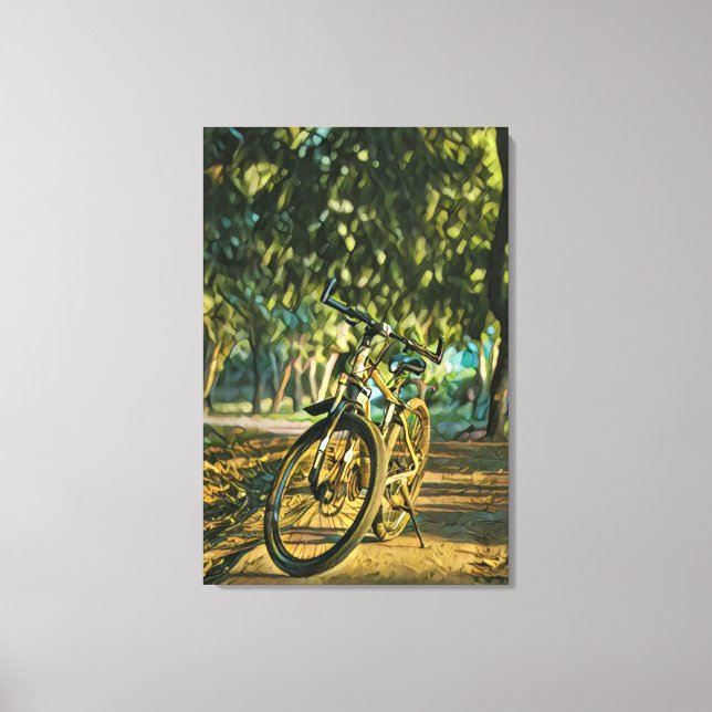 Lienzo Regalos para ciclistas de carretera (Anverso)