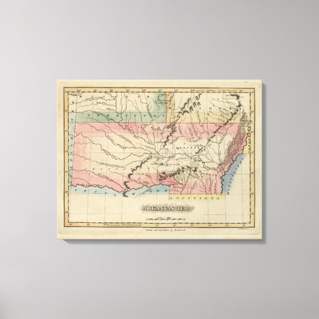 Lienzo Región de Arkansas y Oklahoma (Anverso)