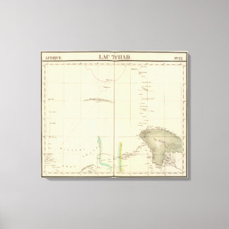 Lienzo Región del Lago Chad, África