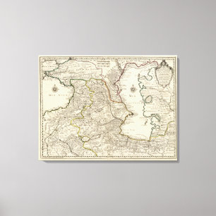 Lienzo Región del mar Caspio