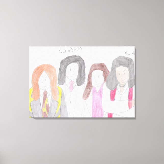 Lienzo Reina (Anverso)